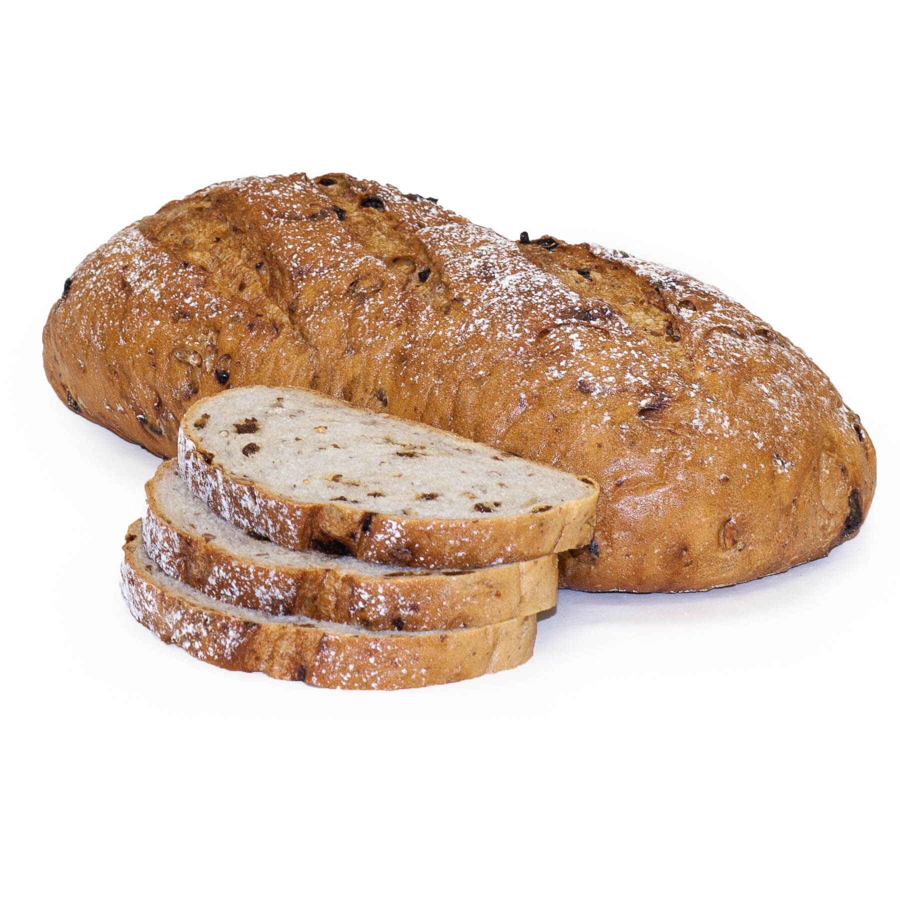 Fireking-001-61 Raisin Hearth Oval Thick Slice